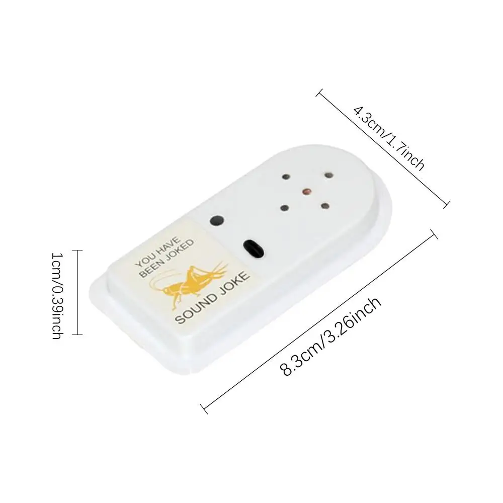 Description Picture 2 of itemChirping Cricket Prank Prank Gag Joke Sound Small Size Noise Maker April Fool's Day Practical Joke Neighbor Revenge