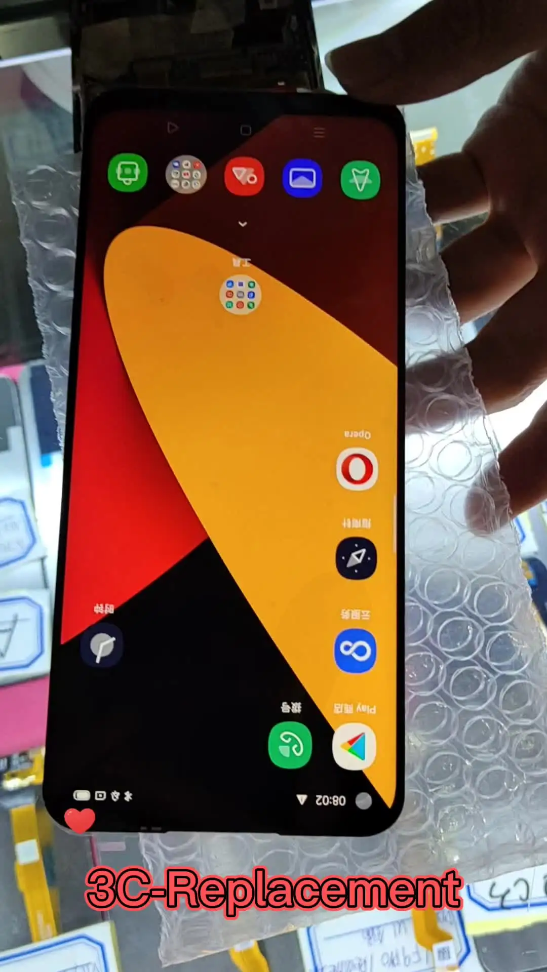 Black 6.5inch For Oppo Reno5 A 5G Reno 5A CPH2199 A101OP LCD