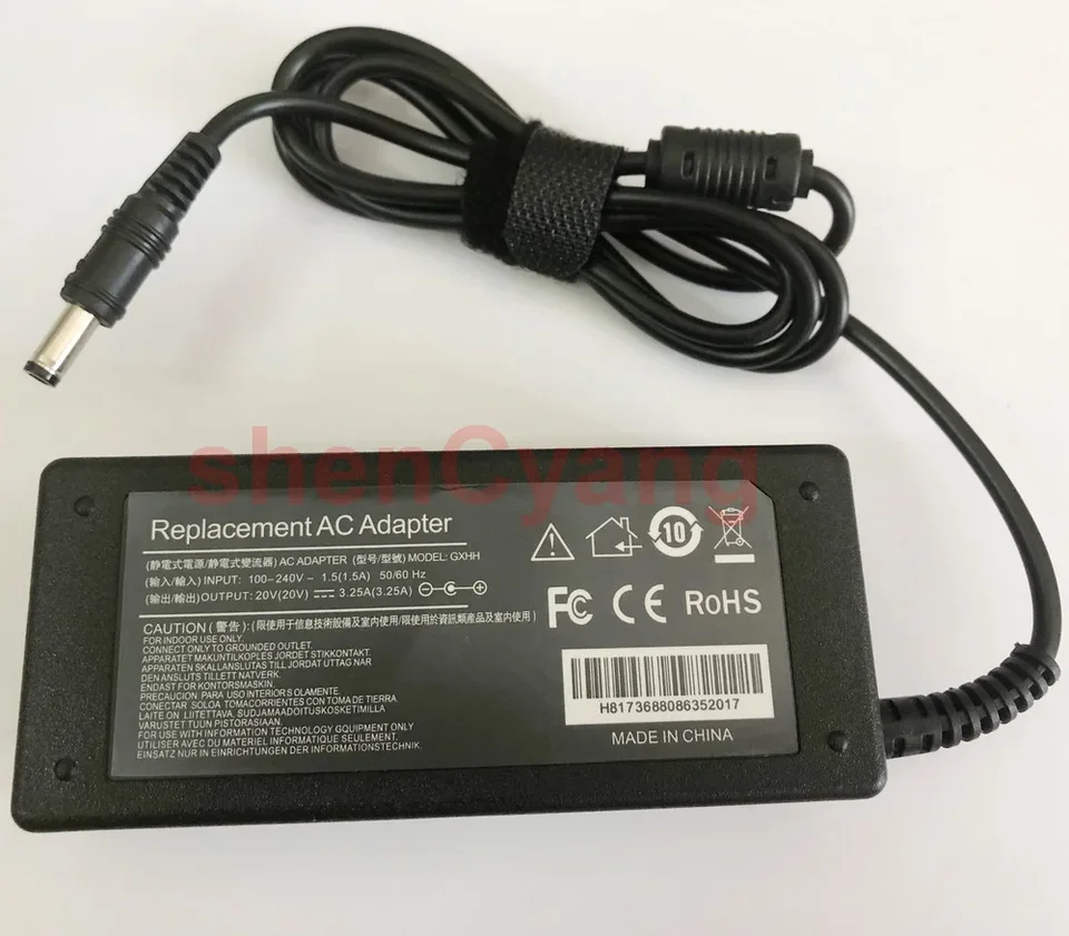 1 個の真新しい 20V 3.25A 3A 電源アダプタゼブラ LP2844 LP2824