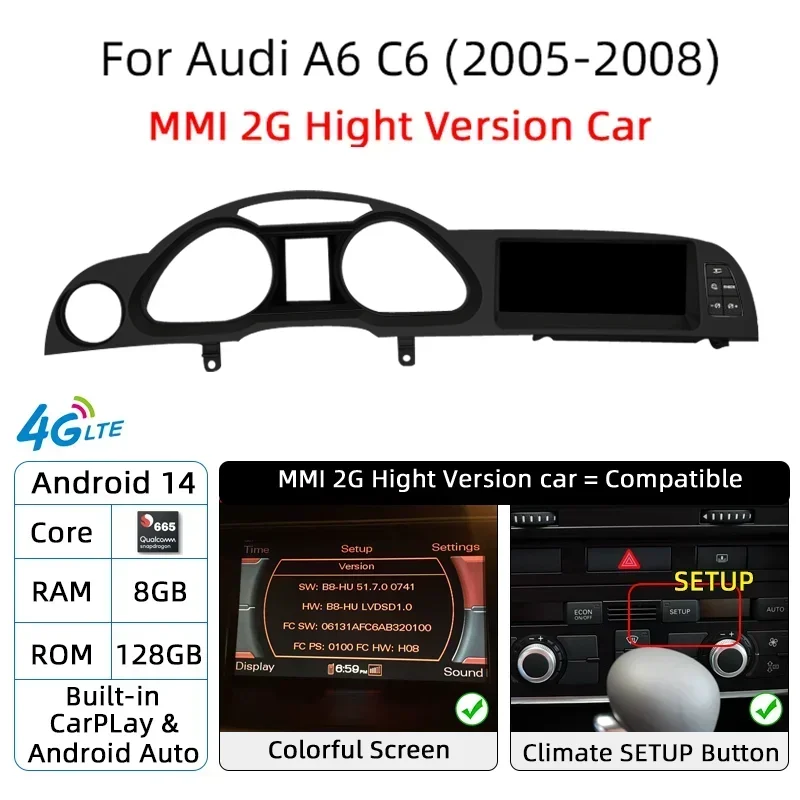 A6 Q8G128 MMI 2G
