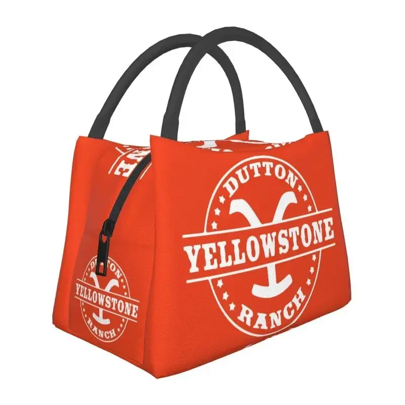 

Сумки для ланча Yellowstone женские, Термоизолированный Ланч-бокс для пикника, кемпинга, работы и путешествий, под заказ