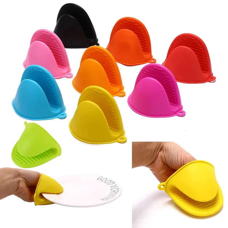 Soft Heat Resistant Anti-scalding Oven Gloves Kitchen Cooking Tools 1 Pcs