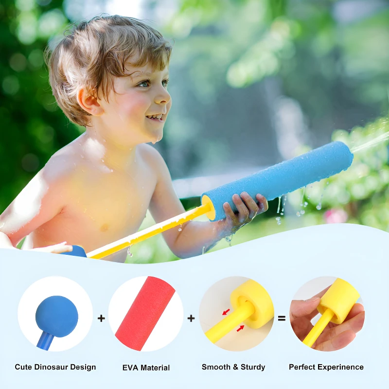 Pistolet à eau en mousse eva pour piscine et jeux de plage été_voghion.com