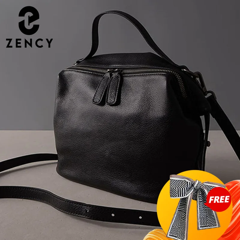 Zency 2023 New European Vintage Soft Leather Women Shoulder Bag Crossbody  Bag Messenger Leather Big Capacity Handbag Ladies Bag - Shoulder Bags -  AliExpress