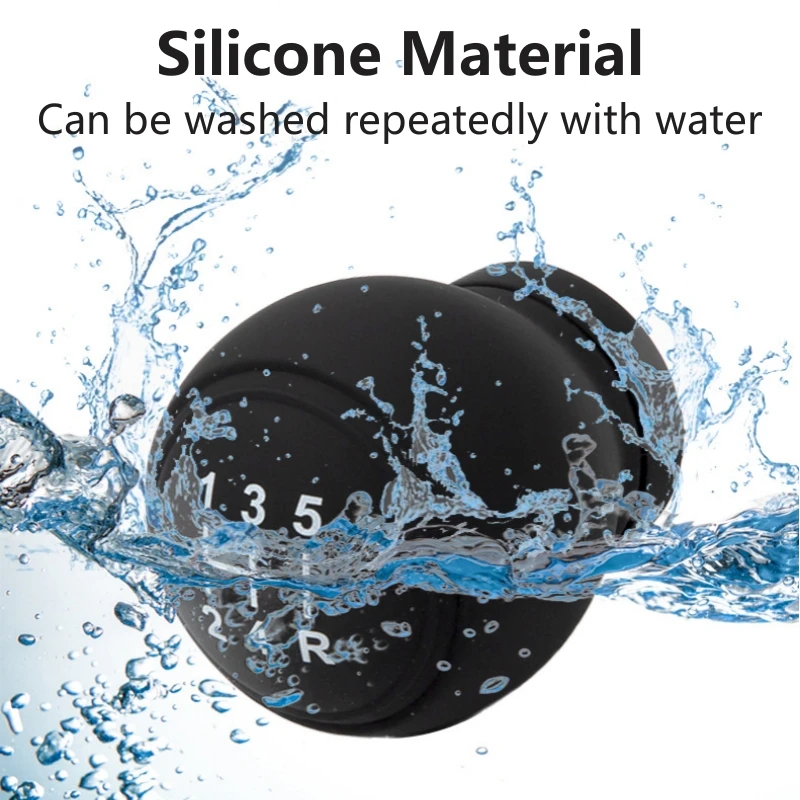 Vista laterale della copertura cambio in silicone