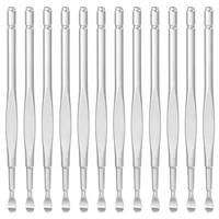 12 Pcs Stainless Steel Ear Spoon Cleaner Wax Earwax Picker Tools Kit Removal 1