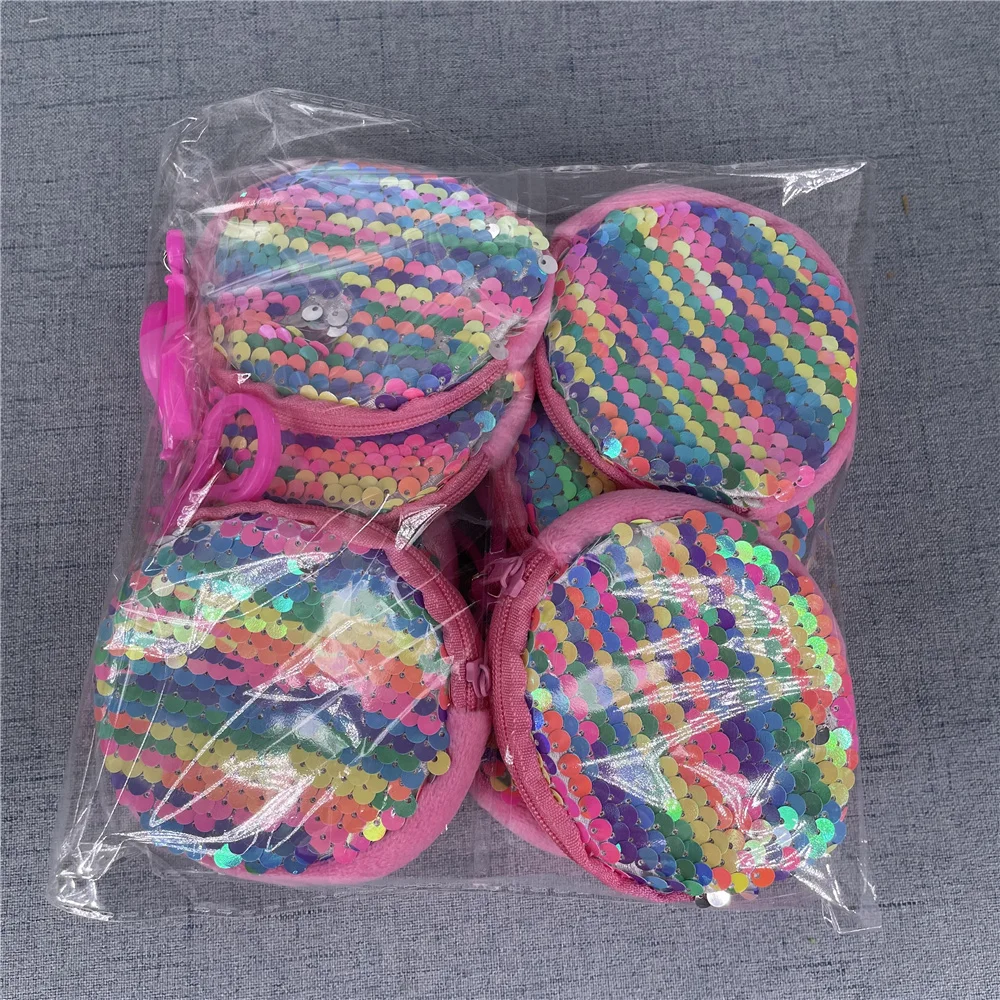 36개, 8CM 플러시 밝은 색상, 플러시 장난감 가방, 동전 지갑 가방 지갑