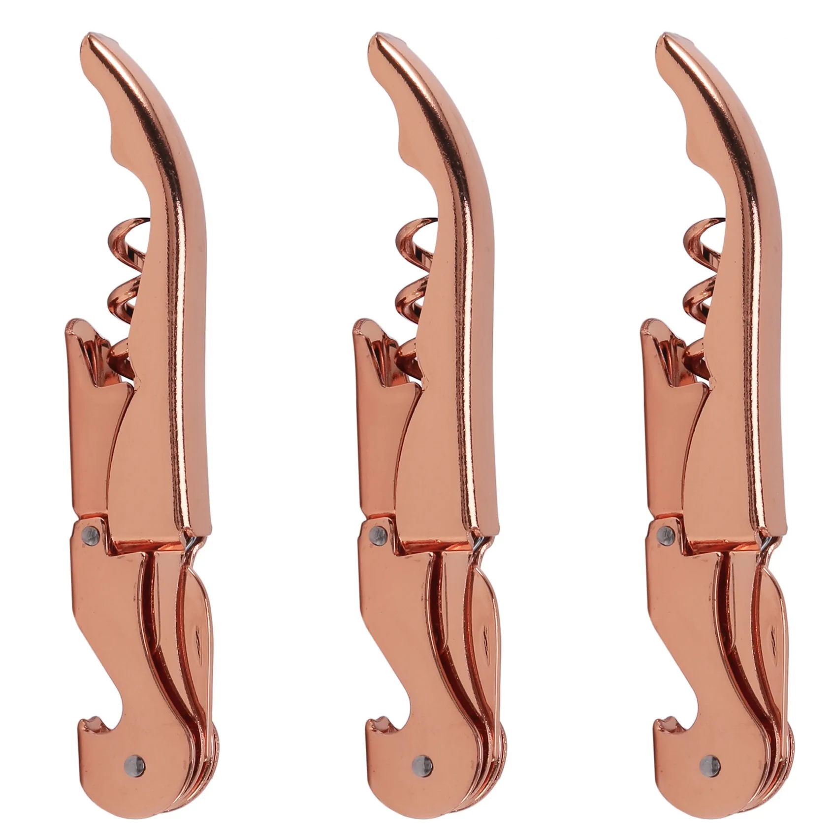 

3X Corkscrew Metal Wine Corkscrew Wine Corkscrew Multifunction Red Wine Corkscrew
