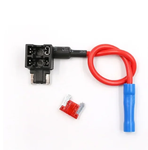 10pcs 12V MINI SMALL MEDIUM Size Car Fuse Holder Add-a-circuit TAP Adapter Micro Mini Standard ATM Blade Fuse