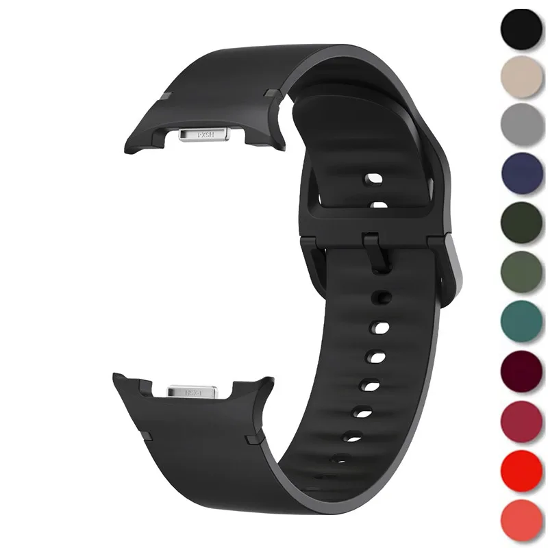 Silicone Sport Band for Galaxy Watch 8 - Classic Accessory Strap