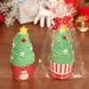Christmas Cake Shape Towel Snowman Dinner Decor New Year 2023 Embroidered Towel For Home Christmas Tree Towels Children'S Gifts 1