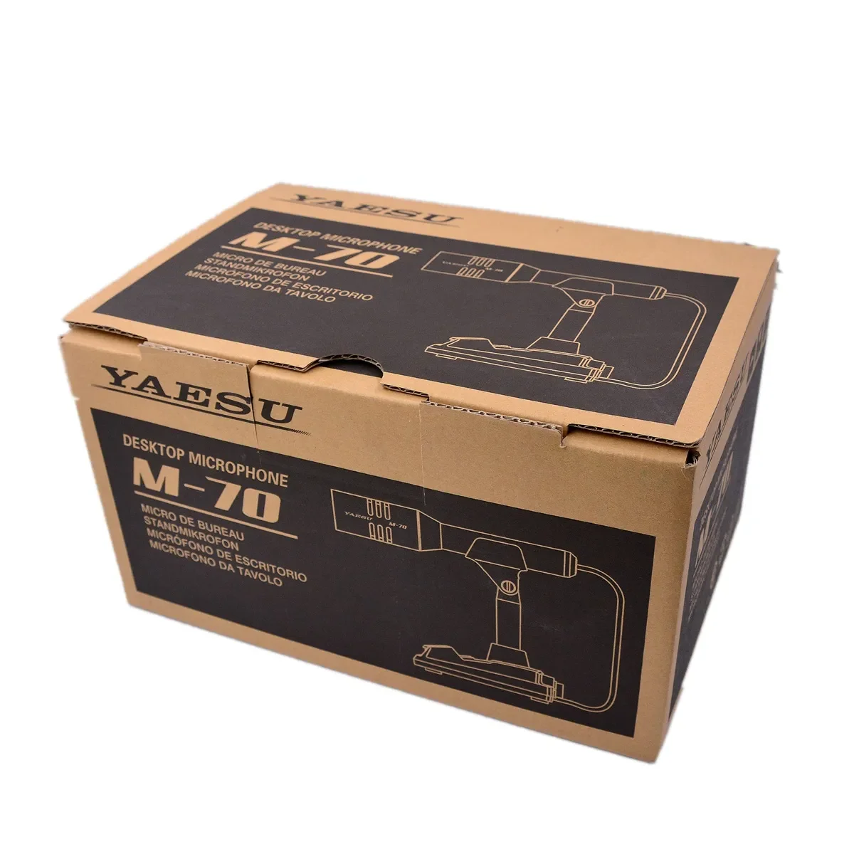 YAESU M70 Desktop Microphone 8 Pins Enhanced Audio Quality