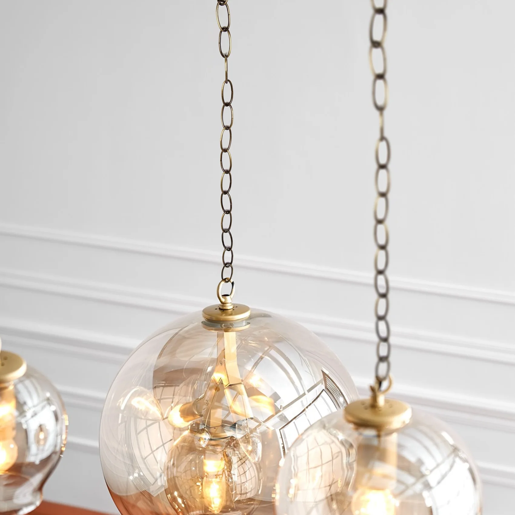 1M Heavy Duty Chain For Vintage Chandelier Hanging Lamp,Green bronze