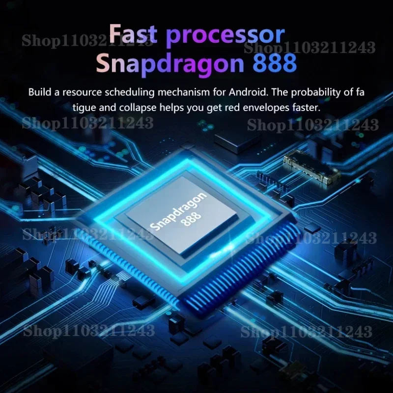 Фото Планшет с 10,1-дюймовым дисплеем, восьмиядерным процессором Snapdragon 2024, ОЗУ 16 ГБ, ПЗУ 1024 ГБ, Android №3