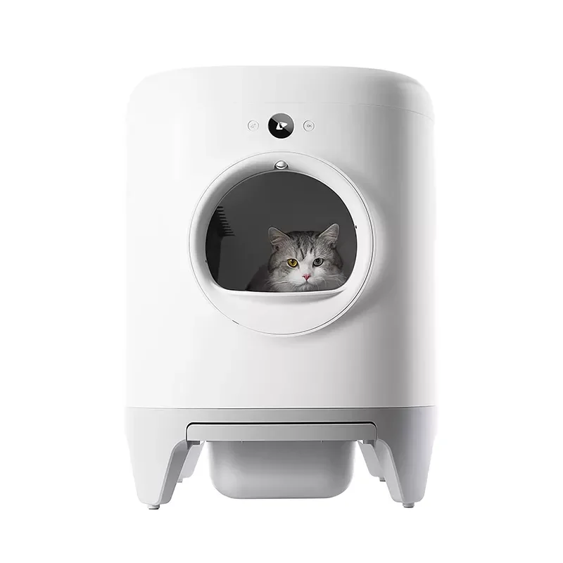 

Intelligent Fully Automatic Cat Toilet Deodorant Cat Box Electric Sand Closed Poop Shovel Anti-splash