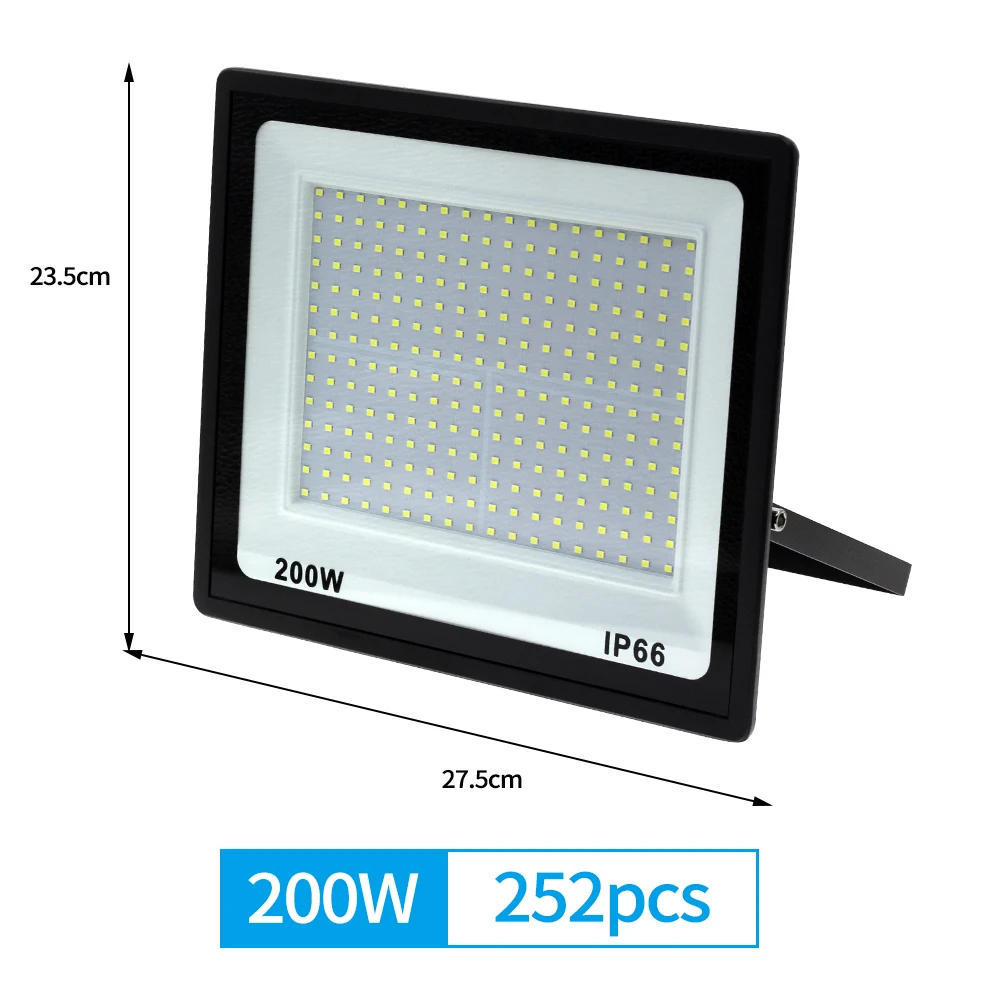 ตัวเลือกสินค้า ไฟส่องสว่าง LED ทนน้ำ IP66 ส่องไกล 100-300W สำหรับสวนและถนน