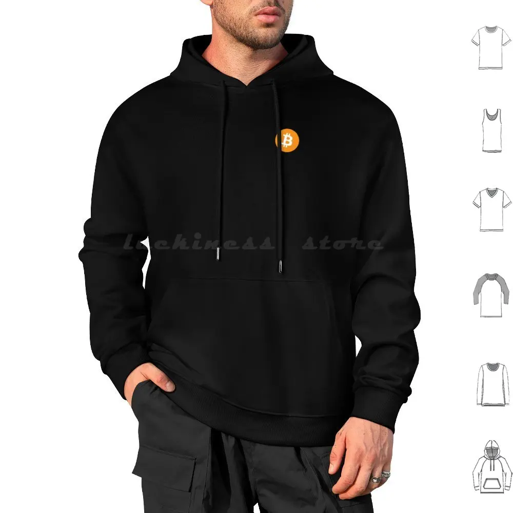 Bitcoin Cryptocurrency Hoodies Manica Lunga Bitcoin Bit Coin Ethereum Ether Criptovaluta Crypto Currency Mining Miner