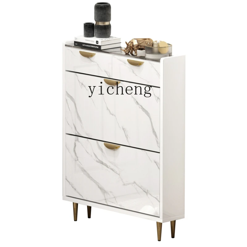 

Шкаф для обуви ZK, простой современный Вместительный шкаф для дома, под мрамор, 17 см