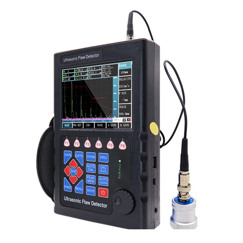 Portable Digital 0~10000mm NDT Equipment Ultrasonic Testing Machine Metal Flaw Detector Ultrasonic Flaw Detector Tester