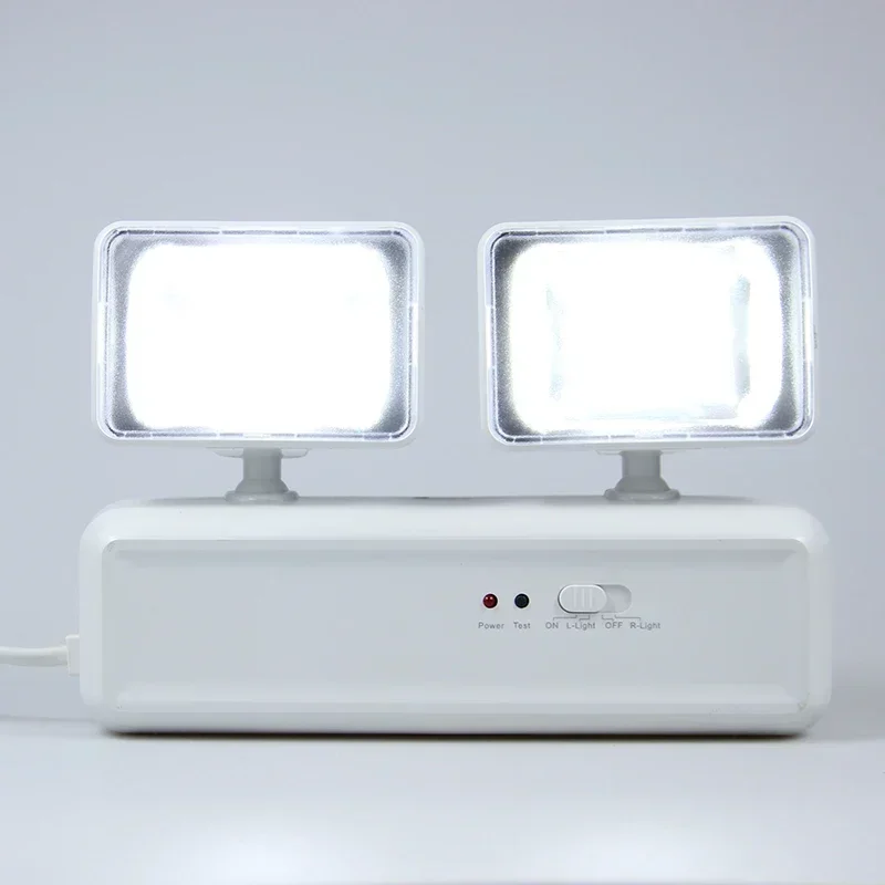 Wall-mounted Double-head Multifuctional Emergency Light Portable Camping Lantern Rechargeable Lamps Outdoor Repair Corridor Lamp