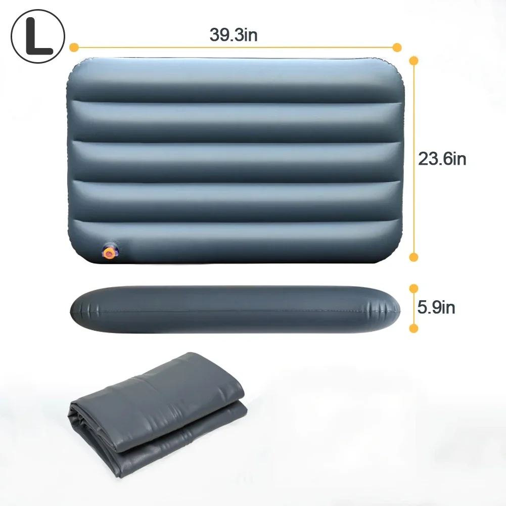 Car Iatable Mattress Portable Travel Camping Air Bed Foldable Trunk Cushion Auto Multifunction Gap Air Cushion Car Interior