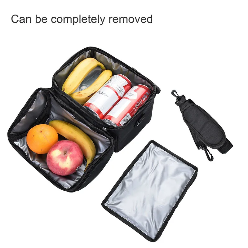 Lunch Bag Cooler Bag Reusable Insulated Thermal 8L