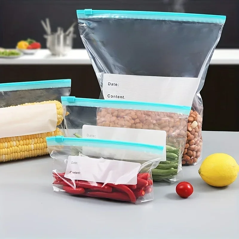 Household Zipper Sealed Bag Suitable for Refrigerator Storage Packaging Food