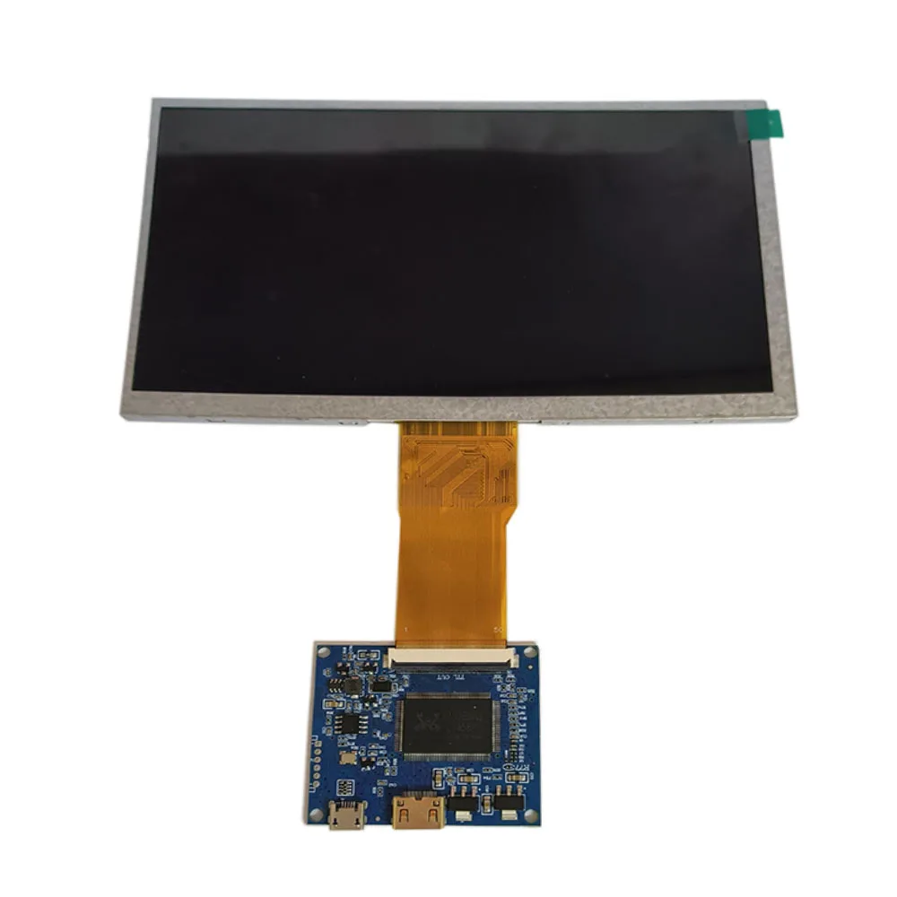 Hdmi Controller Driver Board Tft Lcd Screen para o Monitor da Caixa do Computador Raspberry pi 1024x600 - Imagem 2