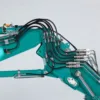 KABOLITE 1/14 K350 200 RC Hydraulic Excavator 3-piece Boom Machine Heavy Duty Engineering Digger Vehicle Sounds Lights TH21582 5