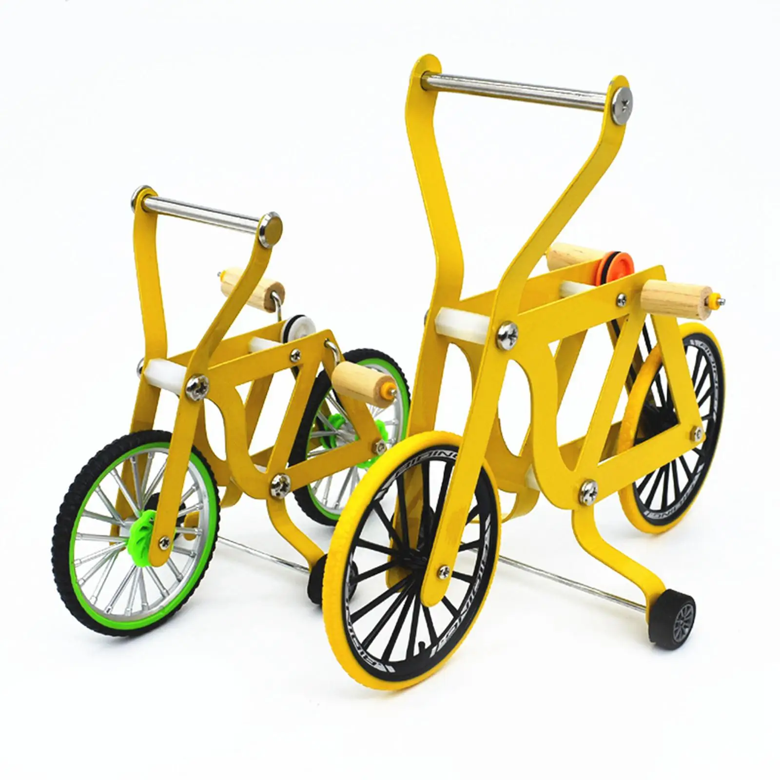 Parrot Puzzle Bicycle Mini Bike Bird Intelligence Training Toy for Cockatoo