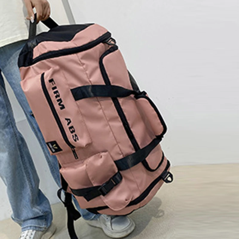 Travel Bag Luggage Handbag Women's Shoulder Bag Large Capacity Waterproof Nylon Sports Gym Bag Ladies Crossbody Bags 4