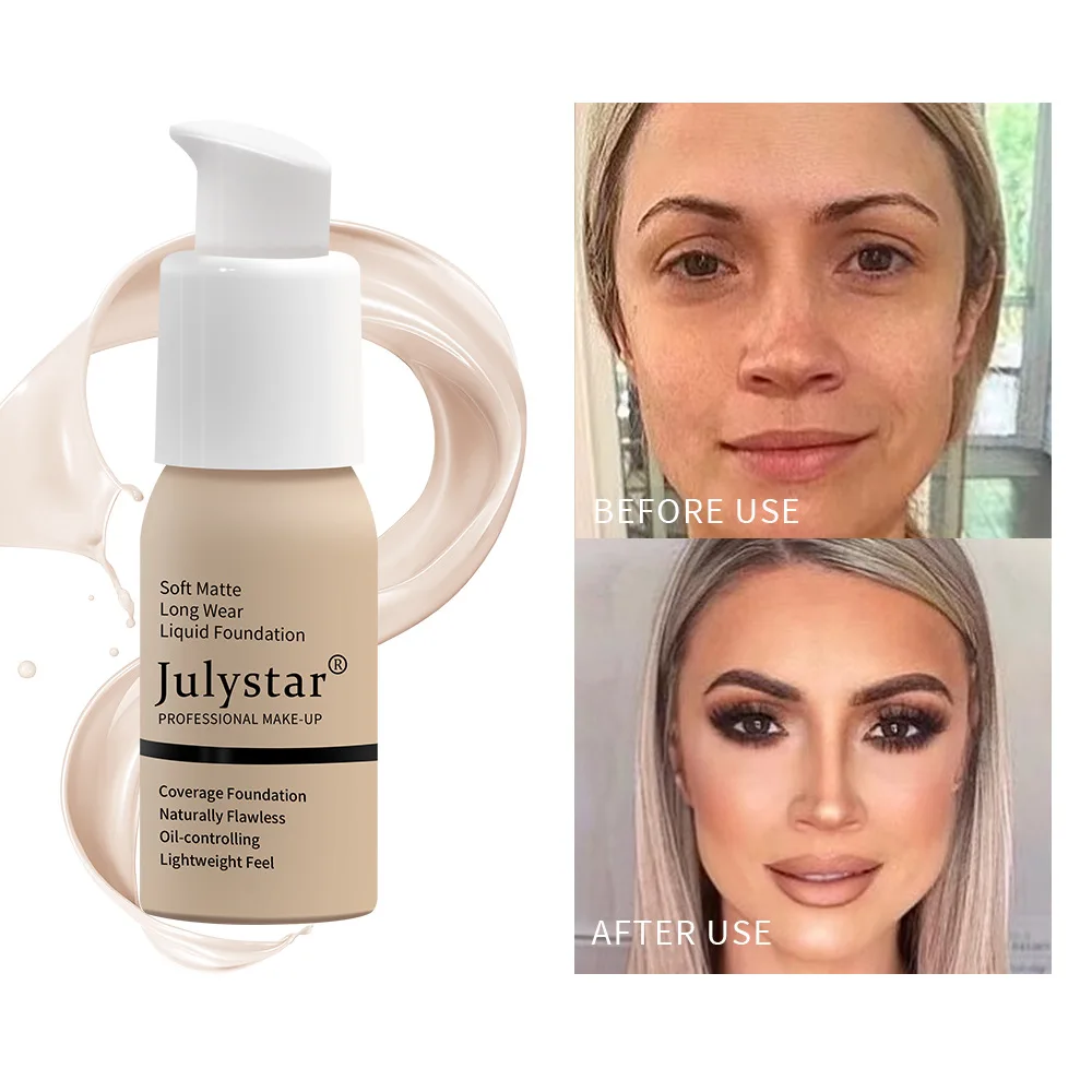 Professional Matte Oil Control Makeup Foundation Cream Face Concealing Eye Dark Circle Liquid Long-lasting Corrector Cream