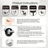 ZVEV Lazy Lower Eyelash Stamp Eyeliner Waterproof Sweatproof Combo Pack No Color Loss 2-in-1 Beginner Convenient 2