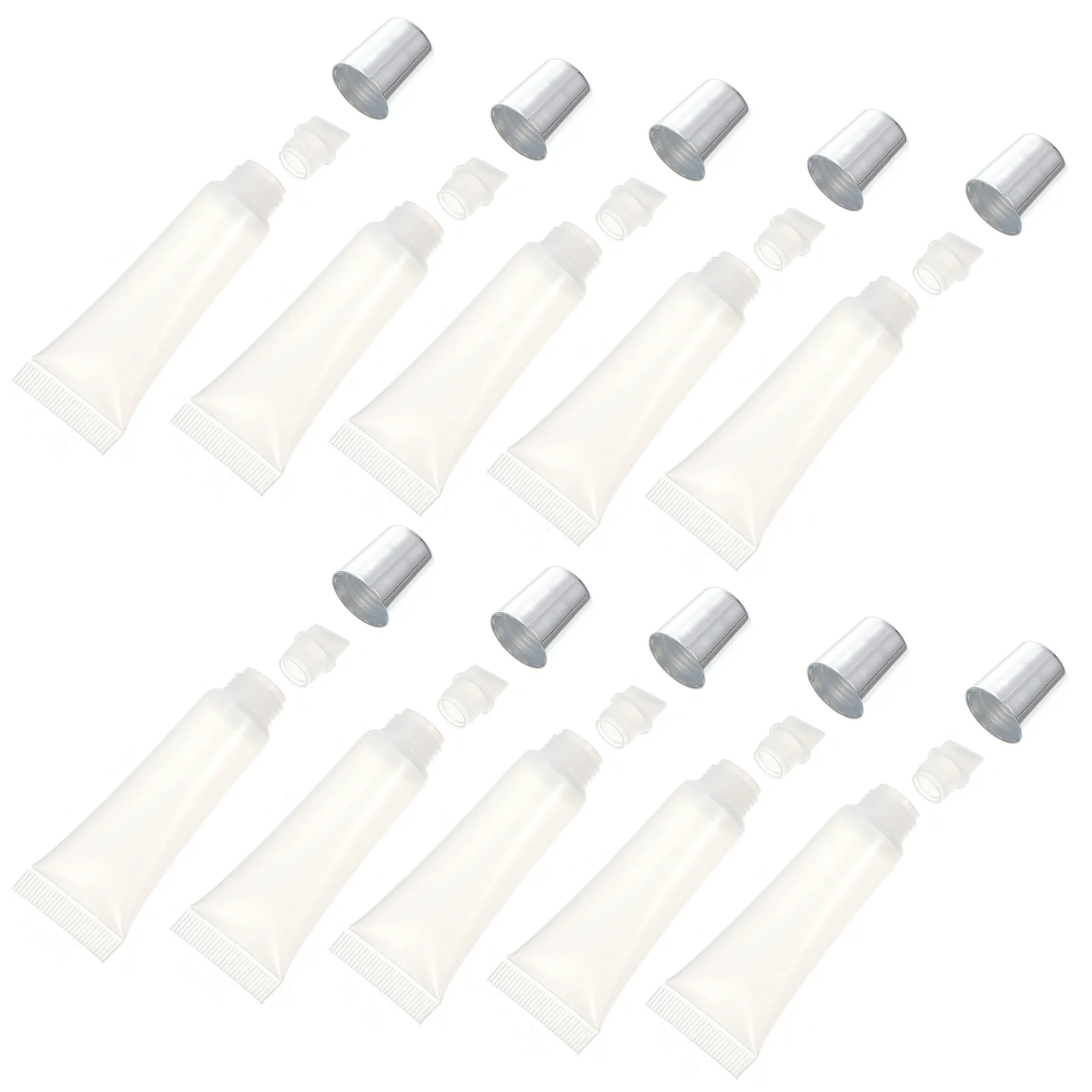 

Empty Tube of Lip Glaze Hose Travel Glazes Containers Lipstick Small Gloss Tubes Bottles