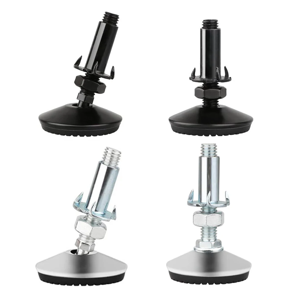 Swivel Adjustable Heavy Duty Furniture Leveling Feet with T-Nut