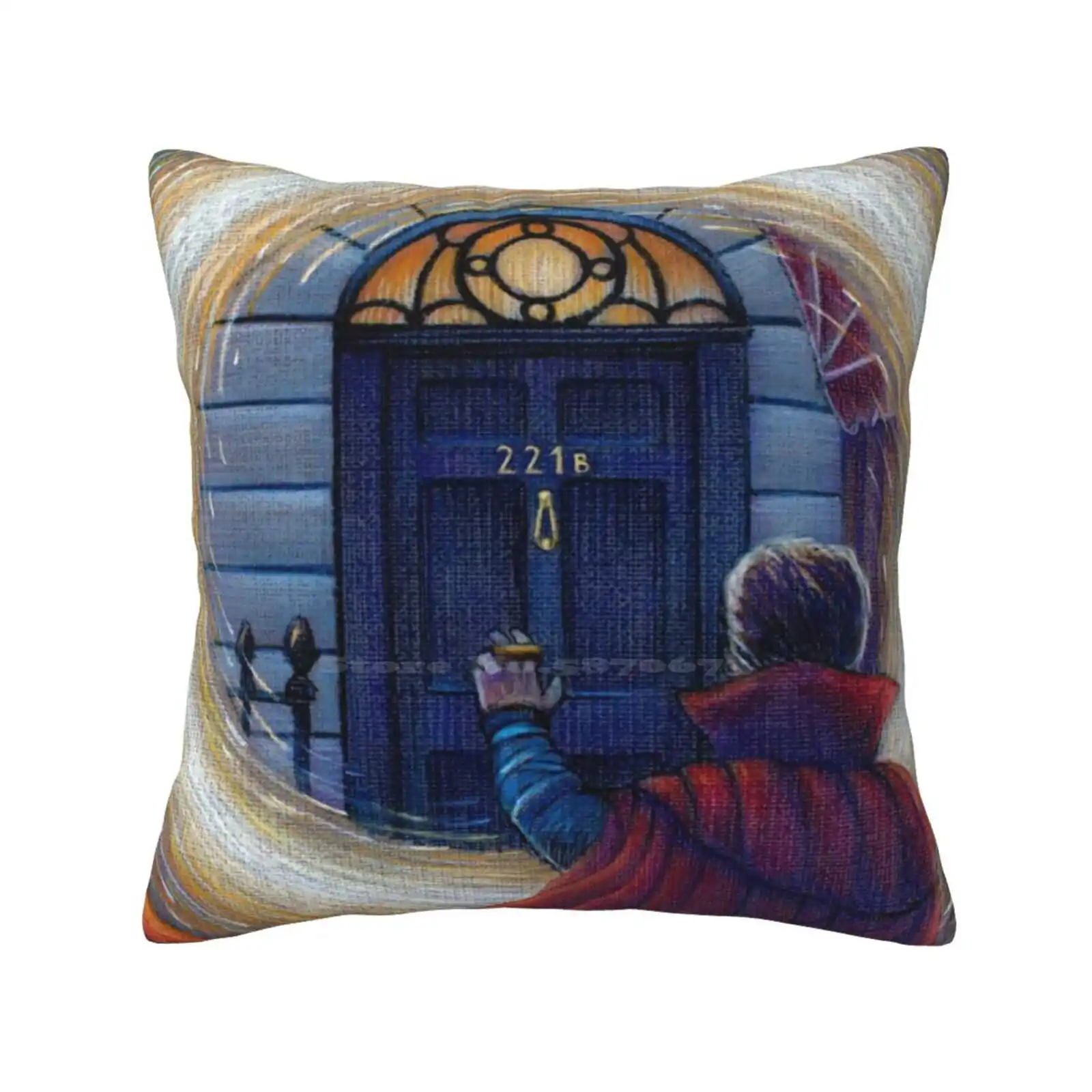 Sherlock Strange Bedroom Office Hug Federa Doctor Strange Benedetto Fanart Crossover 221B Magic Deduction Door Series Movie