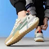 Men's Casual Sport Shoe Comfortable Breathable Mesh Running Shoes Non-slip Wear Resistant Vulcanize Shoe Trend Men Flats Trainer 5