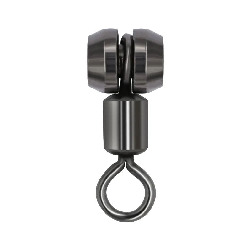 Émerillons rouges à billes DNDYUJU 10 pièces tête cuivre pour pêche côtière accessoires montages spinning