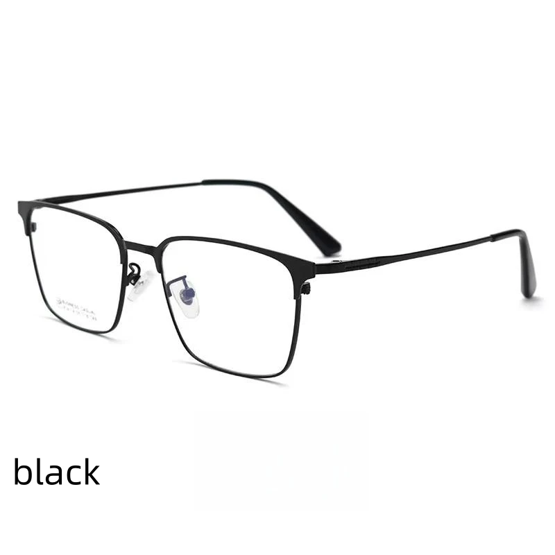

Мужские крупные очки для близорукости, оправа из титанового сплава, 55 мм