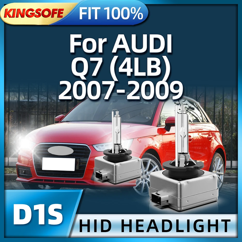 

Roadsun 35 Вт D1S HID ксеноновая лампа, автомобильные фары, лампы, однолучевая автомобильная лампа для AUDI Q7 4LB 2007 2008 2009