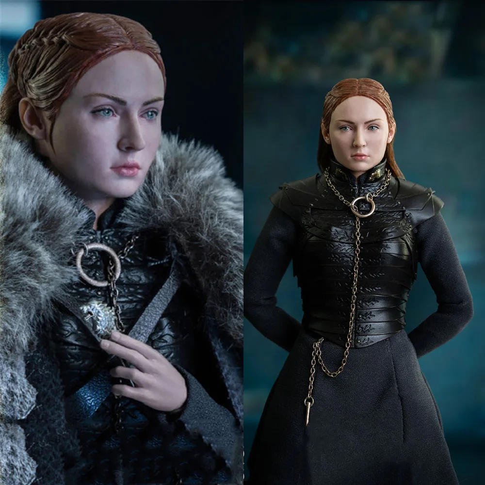 

Threezero 3Z0100 1/6 Female Solider Sansa Sophie Turnert The Queen Of The Iron Throne Of The North 12Inch Action Figure Model