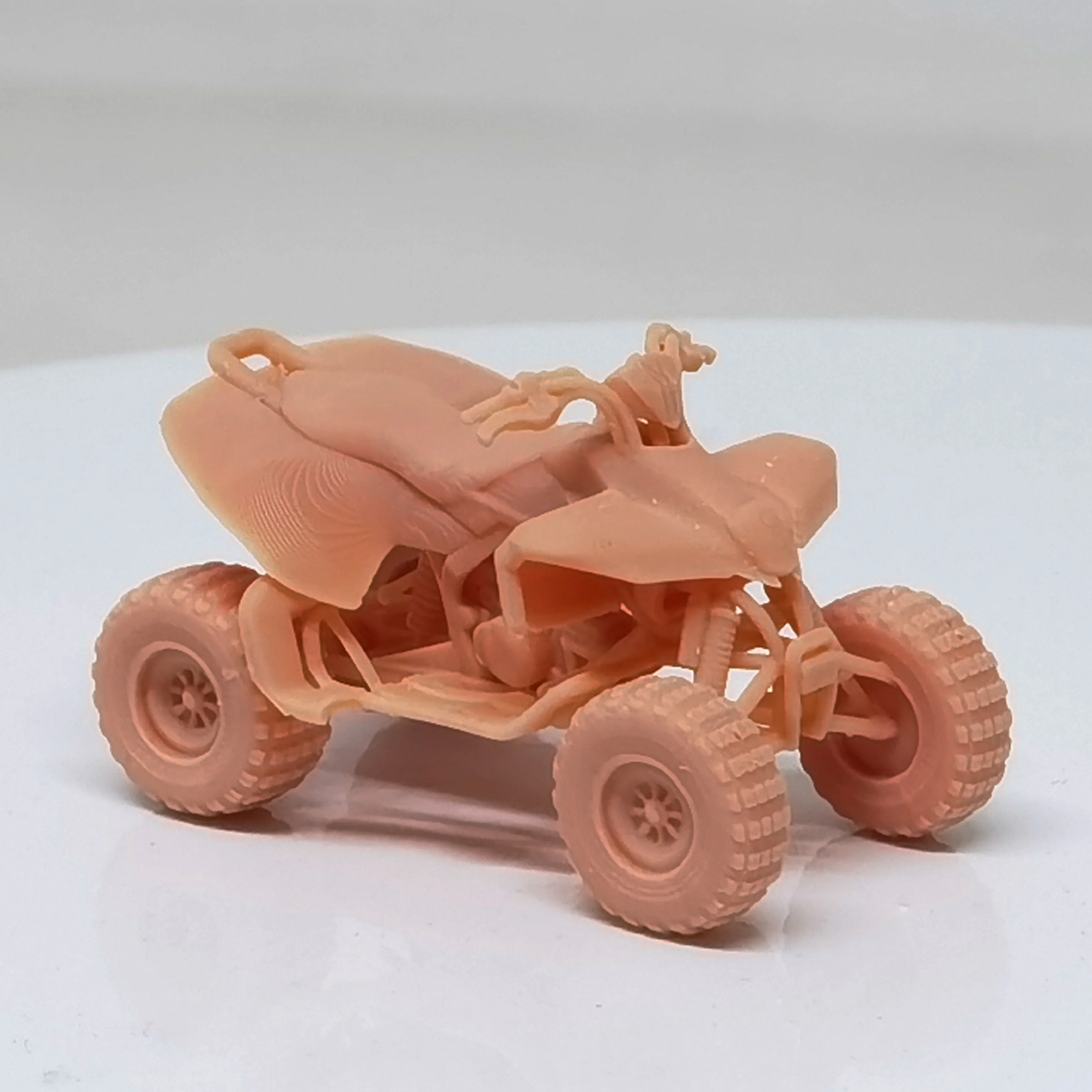 1pcs 1/64 Unpainted Resin Beach Moto 1:64 Car Garage Scene Uncolored Resin Garage Decoration One-Piece Simulation Scene Toy