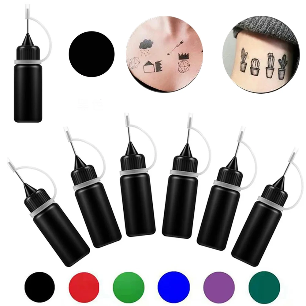 10ml Temporary Tattoo Liquid Diy Tattoo Juice Seminonreflective Milk