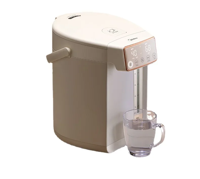 5L 1500w Automatic Smart Electric Air Pot Kettle Thermostat Hot Water Bottle 316Stainless Steel Anti-dry Child Lock 40-90degree