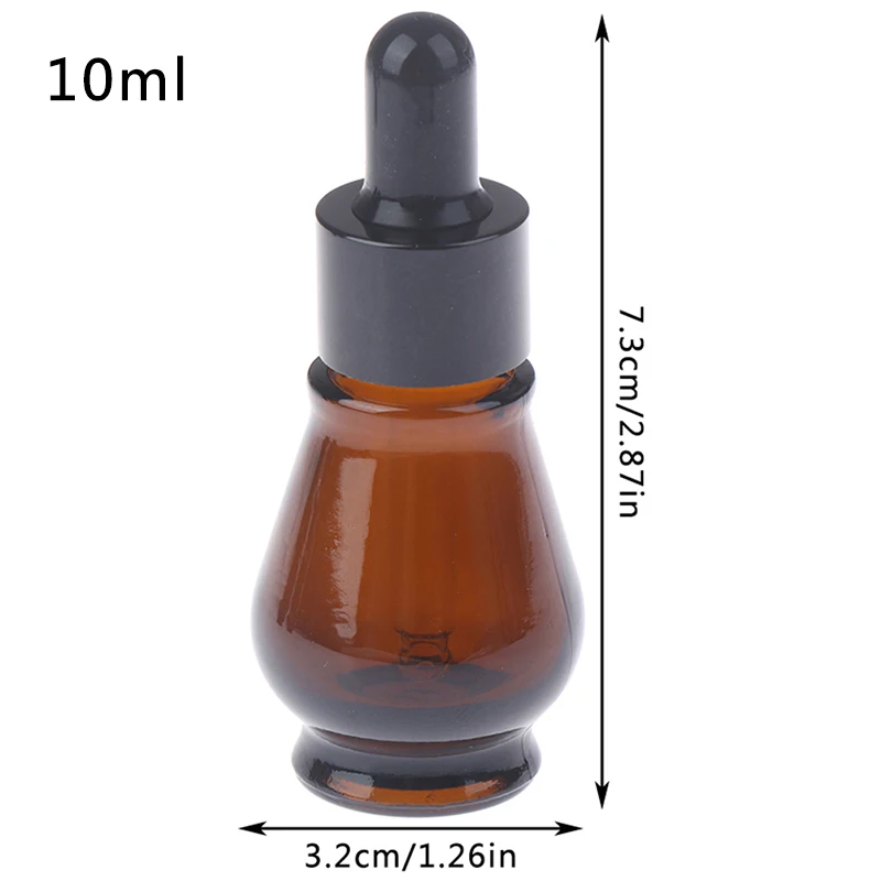 Flacone 30 ml VETRO ambrato + Contagocce PP18 - Produzione contenitori