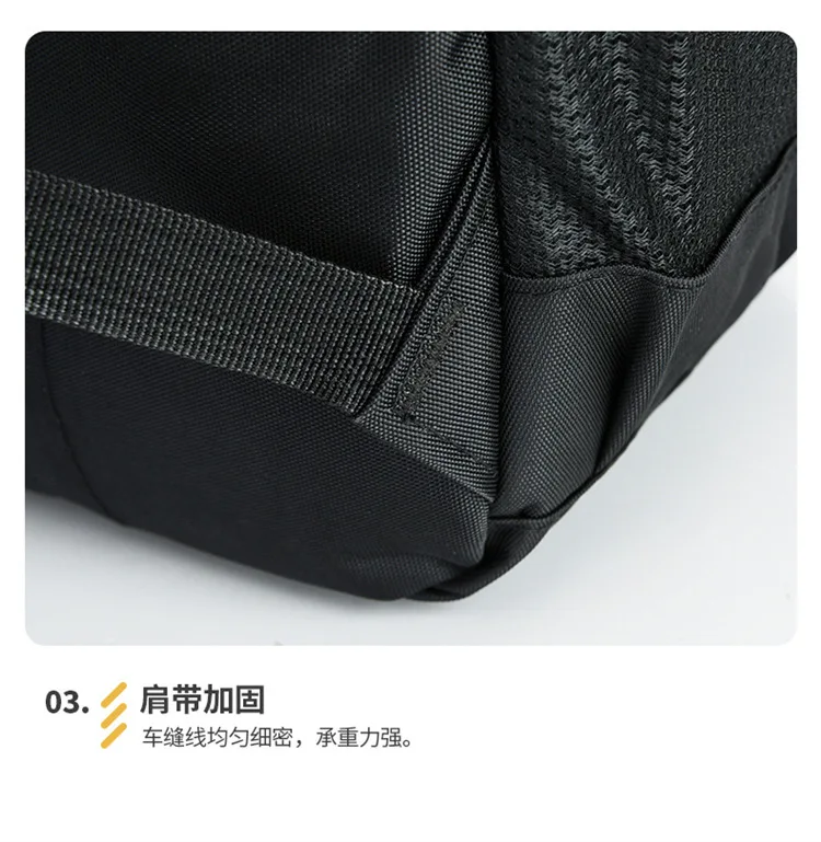 Männer Große Kapazität Business Reise Rucksack Laptop Rucksack Mode Trendy Mittleren High School Verdicken Doppel Schulter Taschen – Detail 13