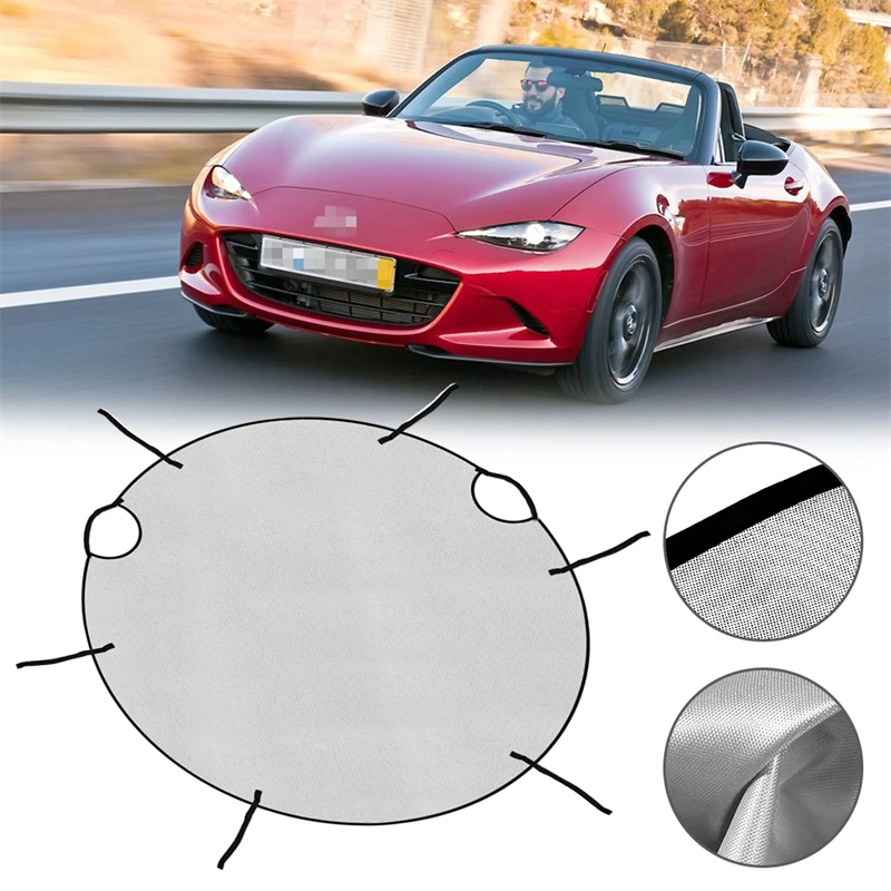 420D Anti UV Sonne Schatten Staubdicht Abdeckung für Mazda MX-5 MK1 MK2 MK  2,5 Wasserdichte Auto Abdeckung Weiche Top Dach schützen Halbe Abdeckung -  AliExpress