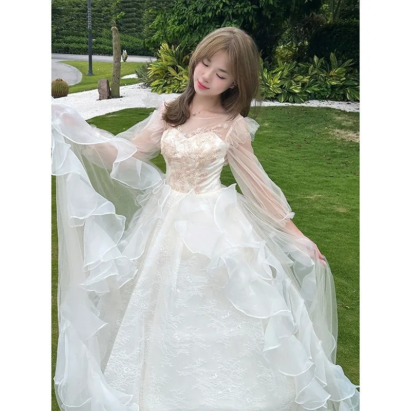 

Ladies' New Light Luxury Minority Art Exam Adult Ceremony Pettiskirt
