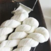 Undyed Sport Weight Yarn 100% Superwash Merino 1ply Ecru Fiber Knitting Dyeing 6