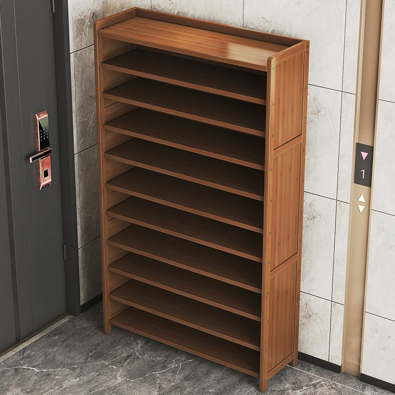 

Wood Corner Shoe Rack Storage Multifunction Loft Room Essentials Hallway Organizador De Mueble Zapatero Furniture Space Saving